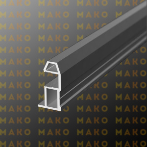 Профиль вертикальный MS161 Серебро (A00)